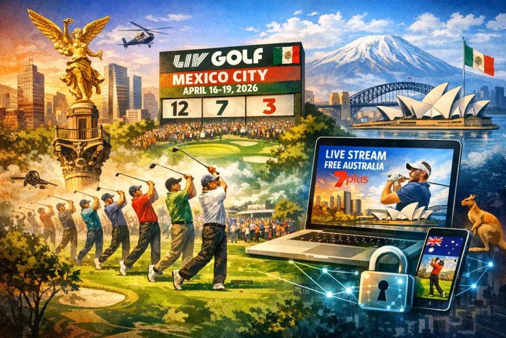 LIV Golf arrives in Mexico City with free Australian streaming option