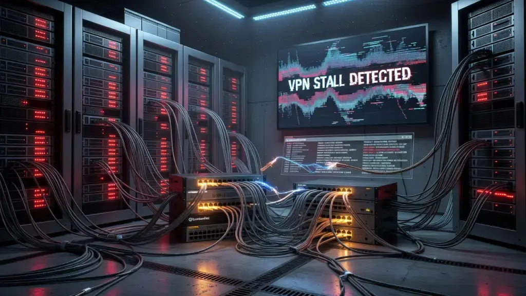 When a VPN Stalls, the Network Is Usually Reading Traffic, Not Just Routing It